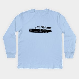 RX 7 Kids Long Sleeve T-Shirt